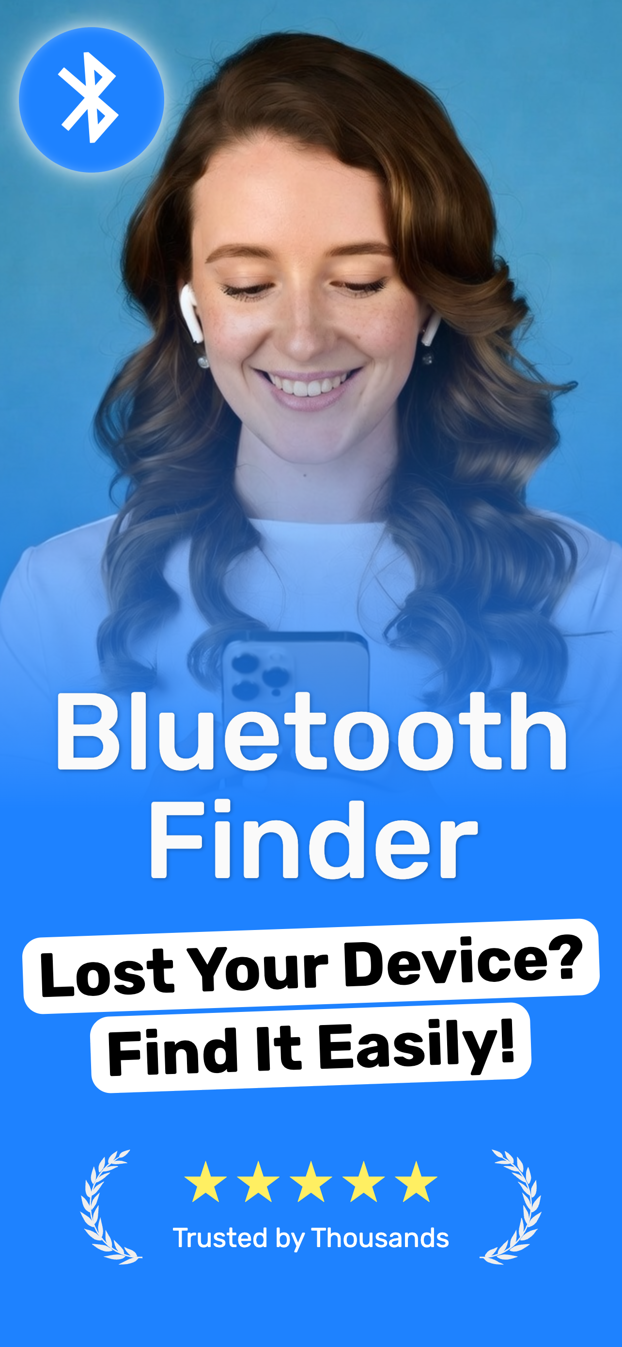 Bluetooth Finder App - Cover Screen