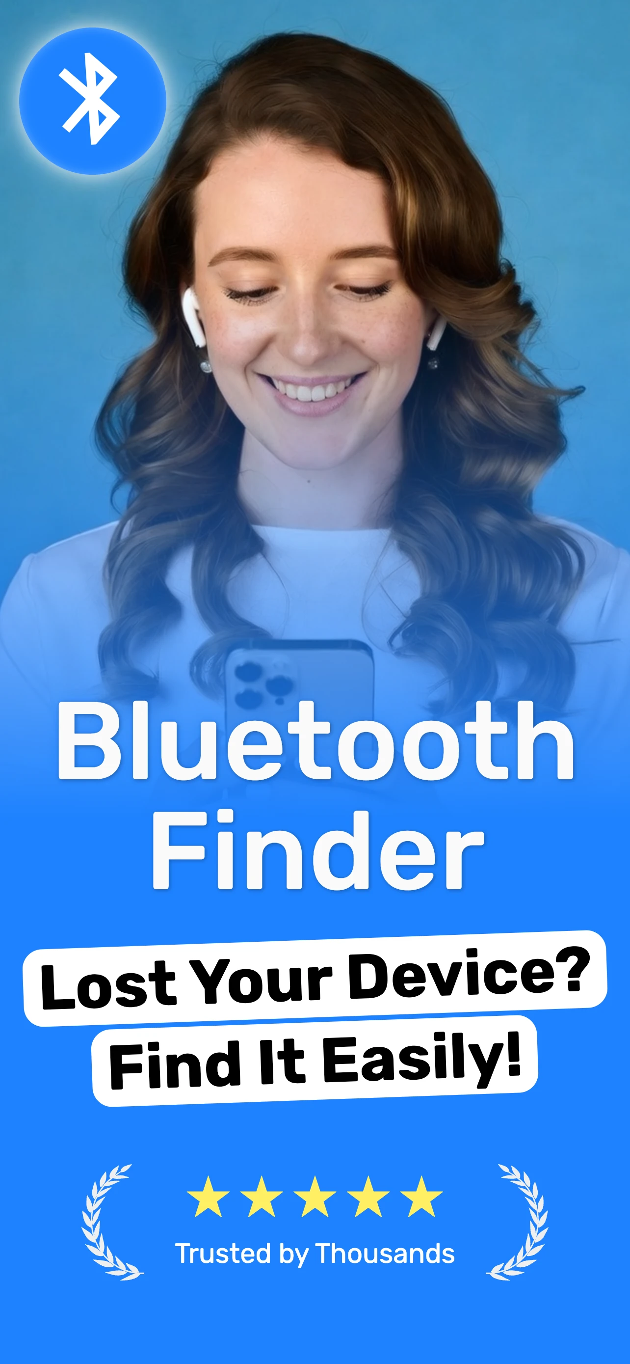 Bluetooth Finder App - Cover Screen